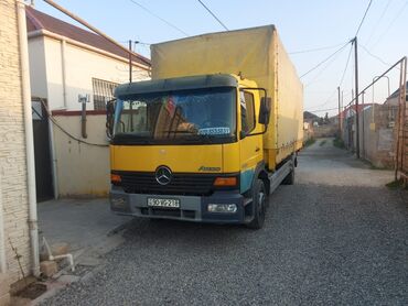 Traktor qoşquları: Mercedes-Benz 1223, 2001 il, motor 6.4 l, Tent, İşlənmiş