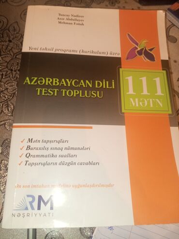 5 sinif azərbaycan dili kitabi: Kitab yenidir14 m qiymət də razilaşa bilərik çatdirilma ancaq