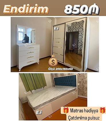 yatak: Yataq desti rəng seçimi var — 1