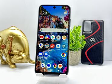 мегаком корпоративный: Poco M5s, Колдонулган, 128 ГБ, түсү - Көк, 2 SIM