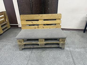 sofa: Прямой диван, Б/у — 1