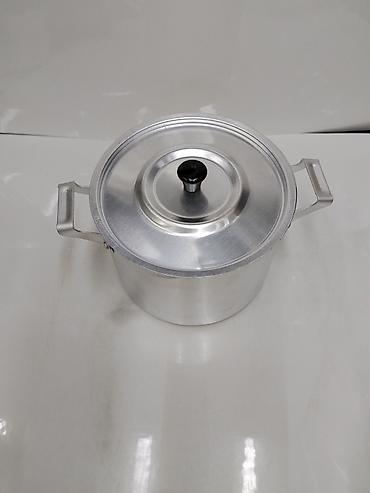 казан 12 л: Алюминиевая кастрюля с крышкой - Материал: пищевой алюминий - Объём — 2