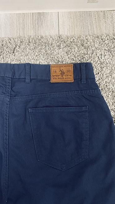 штаны s: Мужские брюки U.S. Polo Assn. - Модель: Slim (приталенный крой) - — 3