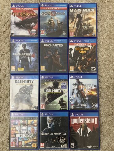ghost of: God of War, Macəra, İşlənmiş Disk, PS4 (Sony Playstation 4), Ünvandan götürmə