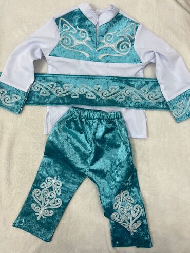 кыргызский национальный костюм: Национальный комплект: штаны, рубашка и жилетка для мальчиков на любой