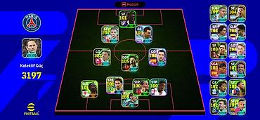 forvard: EFootball hesabı – güclü komanda və nadir kart kolleksiyası 2 bombacı — 2