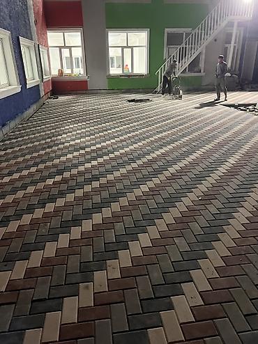 укладка брусчатки нарын: Укладка брусчатки и тротуарных плиток — 1