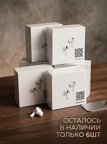 rush wave: Беспроводные вакуумные наушники, Apple, AirPods Pro 2, Новый — 2