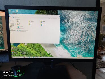 компьютер манитор: Монитор, LG, Колдонулган, LED, 21" - 22"