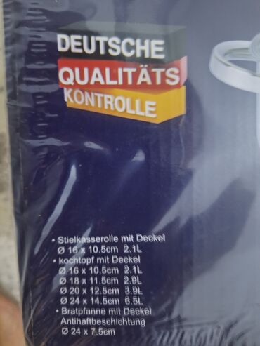 Кастрюли: Набор 3 шт. Нержавеющая сталь 18/10 Дно очень толстое. Крышка из at lalafo.kg — 9 Кастрюли: Набор 3 шт. Нержавеющая сталь 18/10 Дно очень толстое. Крышка из — 9