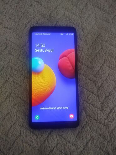поко м5 с: Samsung Galaxy A01 Core, Б/у, 16 ГБ, цвет - Синий, 2 SIM