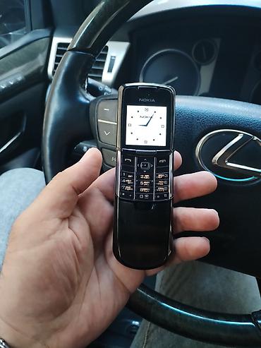 nokia 3310: Nokia 8 Sirocco, < 2 GB Memory Capacity, rəng - Qara, Düyməli — 2