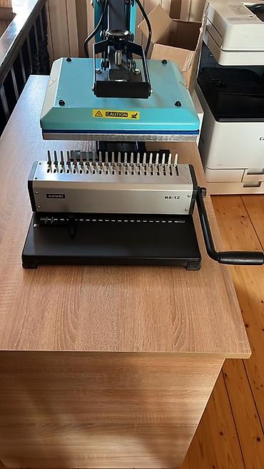 vatman kağızı olcusu: Tekstil və suvenir çapı üçün istilik pressi + rəqəmsal printer dəsti — 7