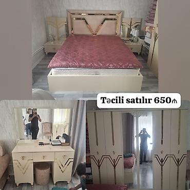 Yataq dəsti satılır 650₼. Matrası var.Ünvan binə. 3824. Fatimə99 lalafo.az -da Yataq dəsti satılır 650₼. Matrası var.Ünvan binə. 3824. Fatimə99