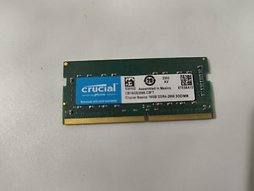 Оперативная память Crucial Basics 16GB DDR4-2666 SODIMM - Тип: DDR4