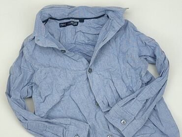 Shirts: Shirt 1.5-2 years, condition - Very good, pattern - Monochromatic, color - Light blue