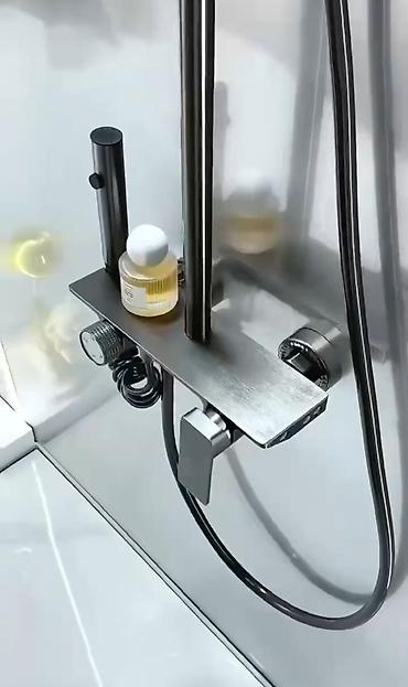 Душевые наборы: Душевая система с тропическим душем и смарт‑управлением - Верхний — 9