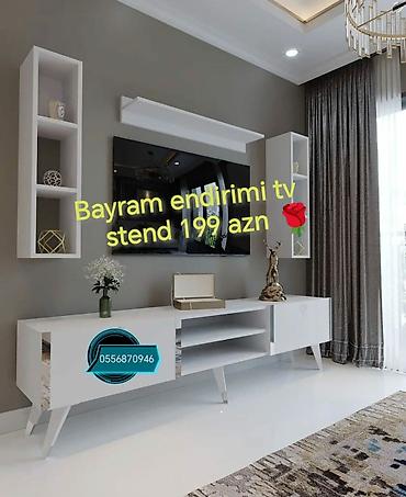 TV altlığı: Yeni, Düz TV altlığı, Polkalı, Laminat, Rusiya — 2