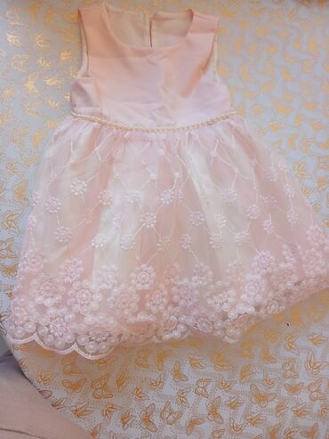 gupurlu donlar: Детское платье ABC, цвет - Розовый