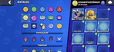 hanı: Məhsul: Brawl Stars oyun hesabı Xüsusiyyətlər: - Kupa yolu: 98,499 — 7