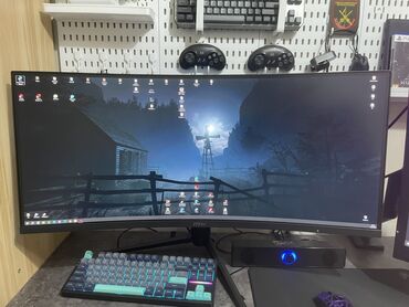 мониторы безрамочный (сinema screen): Монитор, MSI, Новый, 33" - 34"