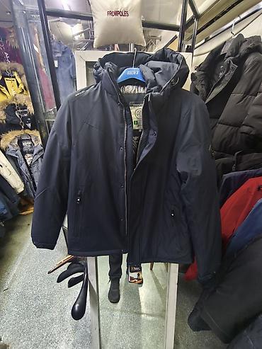 куртки муж: Мужская куртка BLACK VINYL C26-2825 L — casual для лёгкой зимы — 2
