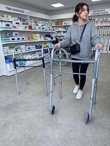 ortu: İki növ gəzinti çərçivəsi (walker) Yurutec teze istifade edilmeyib — 1