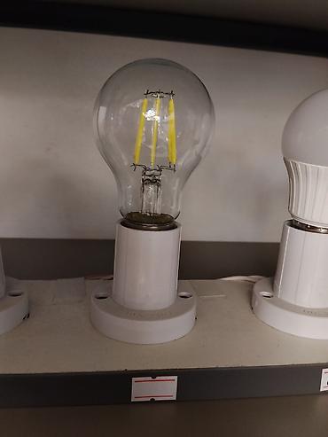 диоды: Светодиодная лампа «филамент» (LED filament) в форме A60 с прозрачной — 1
