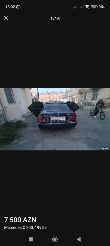 Mercedes-Benz: Mercedes-Benz C 200: 2.2 l | 1995 il Sedan — 2