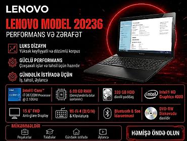 kontakt home noutbuk: 🔥 LENOVO CORE i7 - İŞ VƏ DƏRS ÜÇÜN SƏRFƏLİ VƏ İDEAL NOUTBUK! 🔥 Təcili — 1