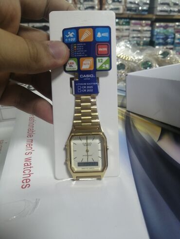 Смарт часы: Наручные часы, Casio, цвет - Золотой