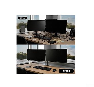 Elektronika: Dual Monitor Stand ikili monitor altlığı Bütün kateqoriyalar • — 1