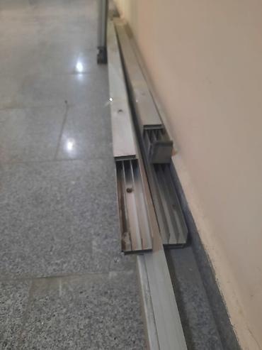 pencere susesi: Şüşə sürgülü balkon/pəncərə sistemi Cambalkon sistemi 6 ədəd şüşə,2 — 3