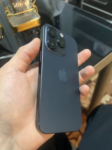 телефон регистрация: IPhone 15 Pro, Колдонулган, 512 ГБ, Кара, 89 %