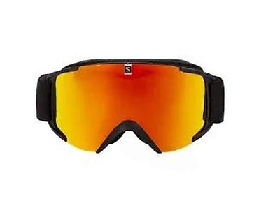 Oprema za skijanje: Salomon X View Black Mid Red – skijaške/snowboard naočare - — 10