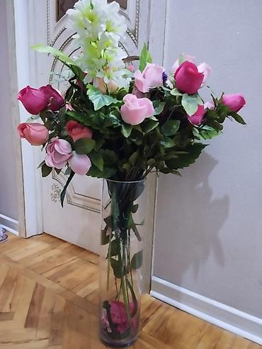 Buket güllər: Güldan hun 85 sm — 5