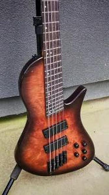 Gitare: HARLEY BENTON MSB-5 BLACK FLAME BURL | . Slanje po — 13