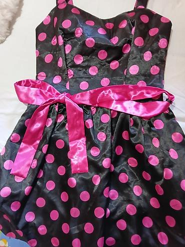 Haljine: Haljina na bretele sa tufnama - Model: koktel/retro stil, gornji deo — 10