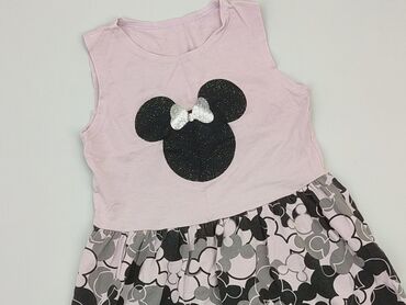 kwiecista letnia sukienka: Dress, 3-4 years, 98-104 cm, condition - Good