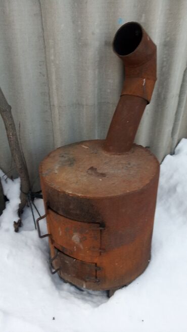 печка буржуйка б у: Буржуйкасоветское толстое железо