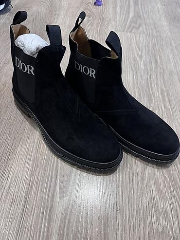 dr martins: Мужские ботинки, 39, Dior, Новый, цвет - Черный, Самовывоз, Платная доставка — 1