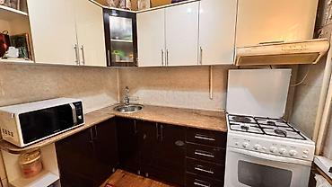 silver kitchen: Кухонный гарнитур, Б/у, цвет - Коричневый — 1