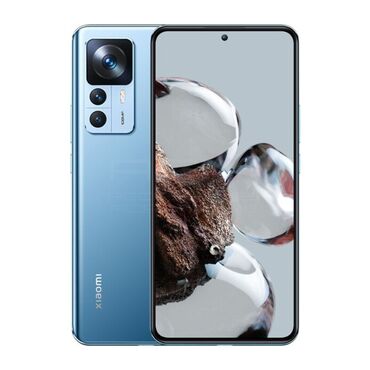 планшет ми 6: Xiaomi, 12T, Б/у, 256 ГБ, цвет - Голубой, 2 SIM