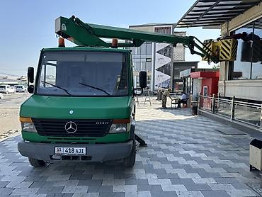 dell g: Автокран-автовышка на базе Mercedes-Benz для высотных работ. - Вылет — 4