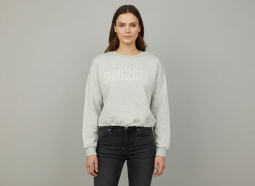 h m krótkie bluzy: Giorgia, Світшот жіночий, розмір XS