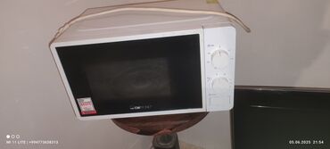 Mikrodalğalı sobalar: Mikrodalğalı soba Clatronic, Ayrıca dayanan, Mikrodalğalar ilə, rəng - Ağ, İşlənmiş