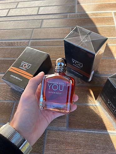 Gözəllik və sağlamlıq: Emporio Armani Stronger With You Intensely – kişi üçün eau de — 1