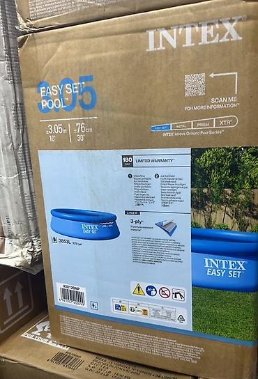 ft: Надувной каркасно-надувной бассейн Intex Easy Set 3.05 м x 76 см - — 3