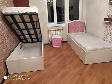 tek adamliq carpayi: Yeni, Təknəfərlik çarpayı, Bazalı, Matras ilə, Siyirməsiz, Azərbaycan — 8