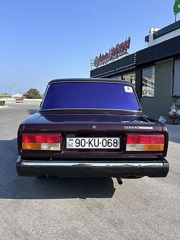 185 65 14 type 0: VAZ 2107 sedan – bənövşəyi rəng Texniki xüsusiyyətlər və təchizat: - — 6